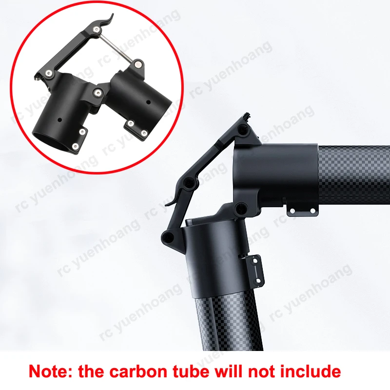 4PCS 40mm 50mm Aluminum Alloy Folding Arm Quick Release Foldable Lock Connector for Agricultural Plant Protection Drone