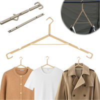 Outdoor Clothes Drying Rack Iron Portable Detachable Foldable Multifunctional Storage Rack Camping Coat Hanger Accessories