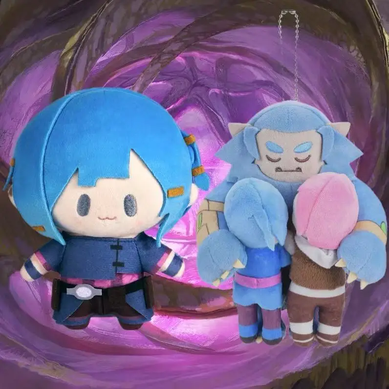 

Пудра Arcane Plush Warwick &VI & Jinx Плюшевый брелок Heimerdinger Plush Подлинная оригинальная упаковка Совершенно новый