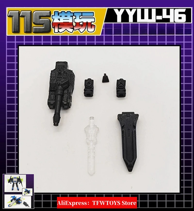 Pre-sale! YYW-46 Weapon&Filler Upgrade Kit For Legacy United Core Class Energon Megatank Accessories