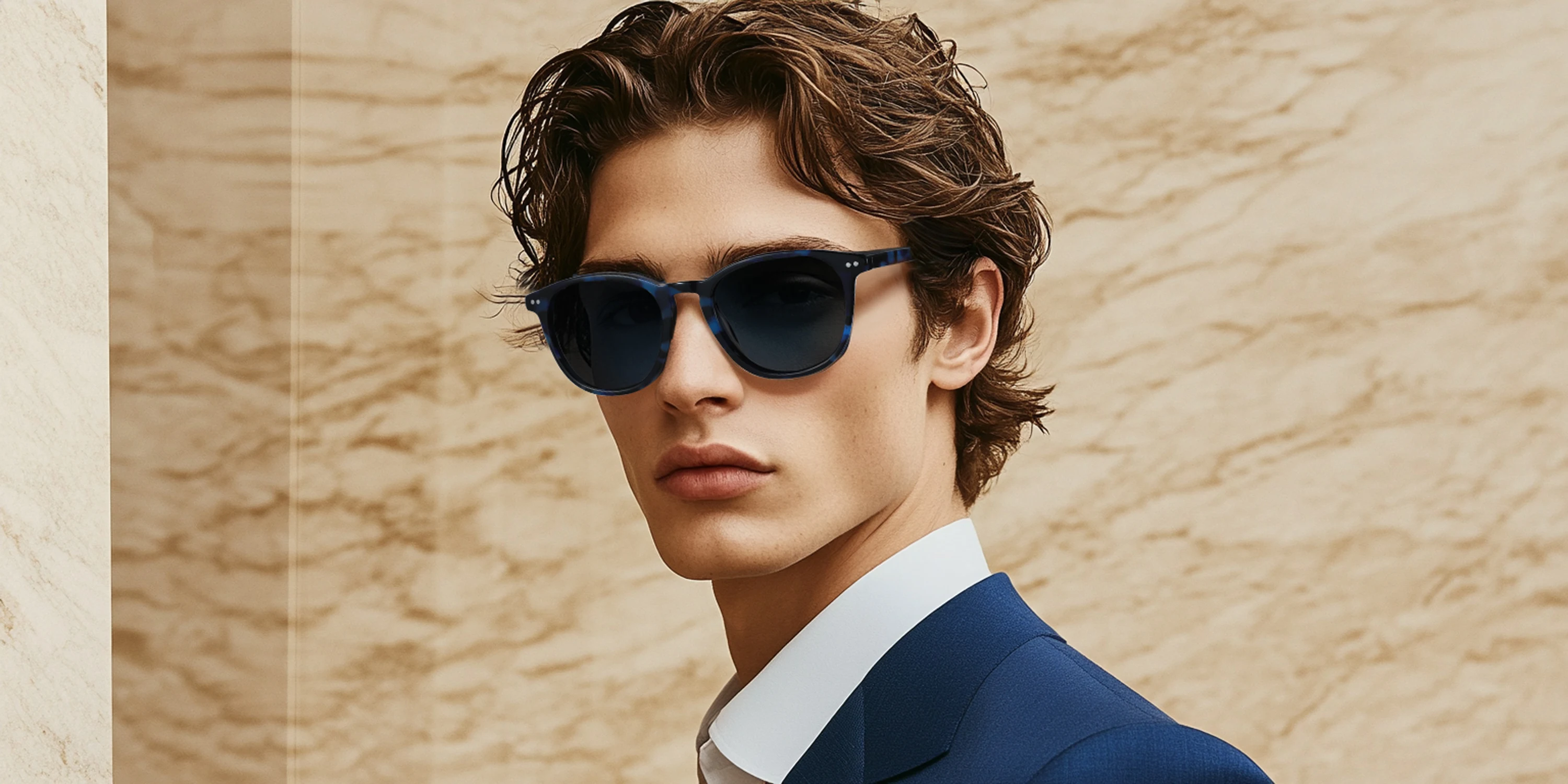 ZENOTTIC 2025, modische, quadratische, polarisierte Sonnenbrille, handgefertigte Acetat-Sonnenbrille mit Federbein, modischer runder Schirm für Männer und Frauen – Detail 3
