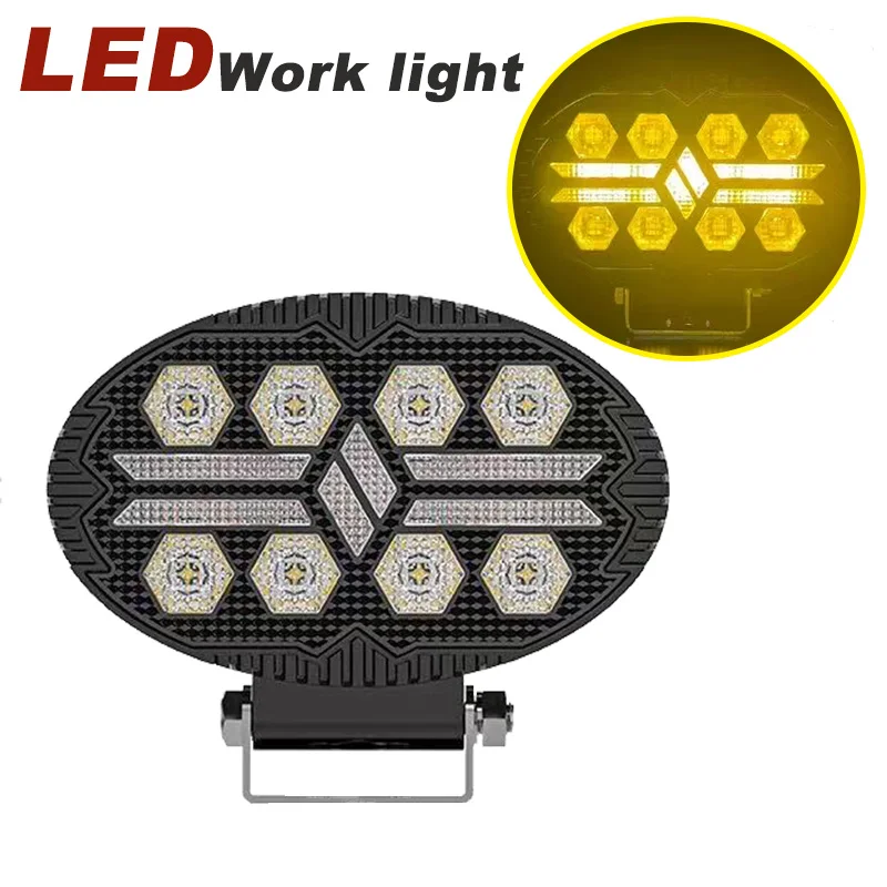 

Combo LED Light Day Running Lights Modified LED Work Lights Off-Road Vehicle Spotlights ATV SUV 4X4 Headlights 24v Search Light