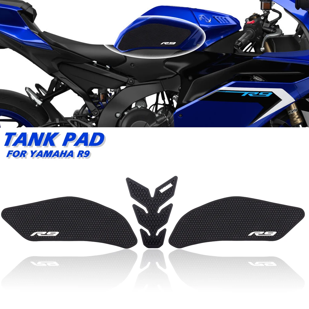 Motorcycle accessories Fuel Tank Cushion Tank pad Protector For YAMAHA R9 2025 YZF R9 Side Fuel Tank