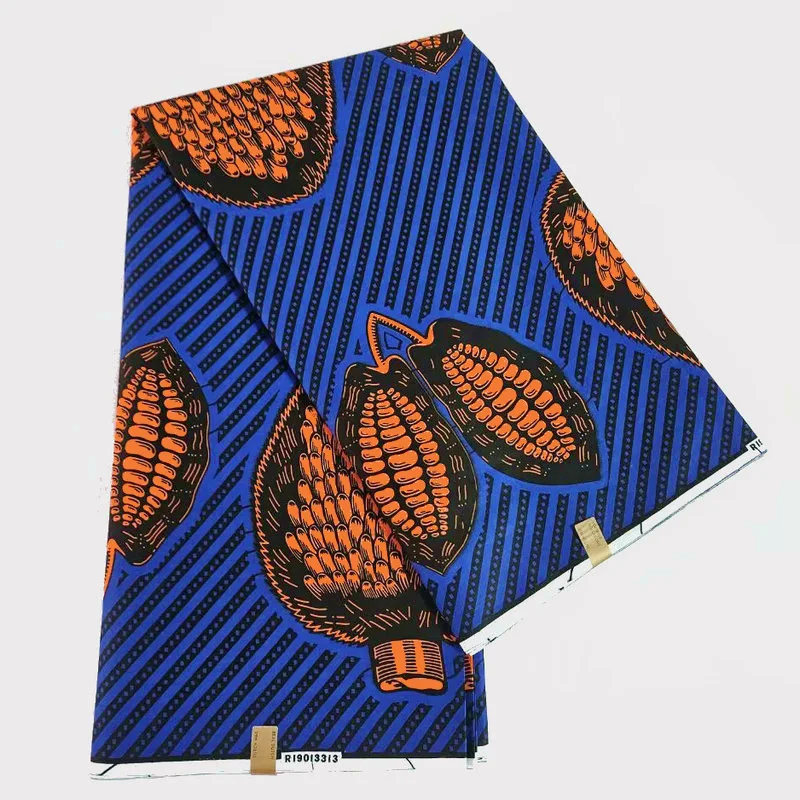 2025 Nigeria Women Style Ankara Wax Fabric Guaranteed Veritable African Super Wax Printed Fabric Holland Batik Cloth 100% Cotton