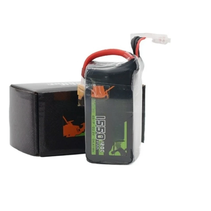 100C 11.1/14.8/22.2V 3/4/6S 450/650/850/1550mAh Lipo Battery with XT30/XT60 for RC Helicopter Quadcopter FPV Racing Drone Parts