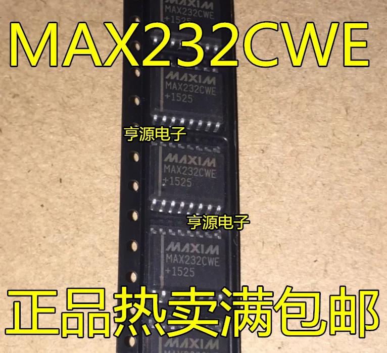 

10 шт. новый оригинальный MAX232CWE MAX232 SOP16