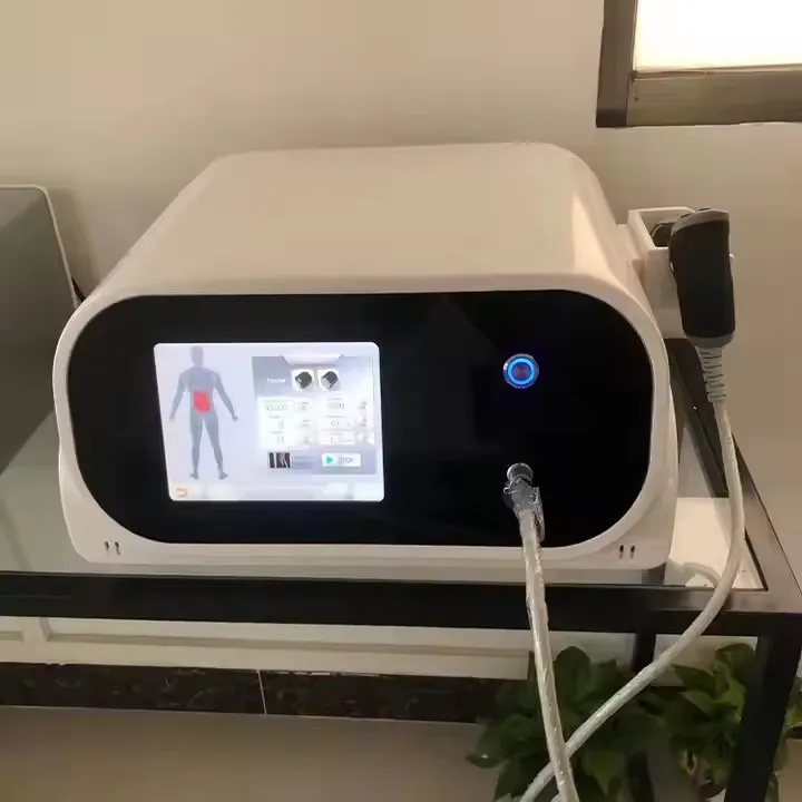 High Quality Radial Type ESWT Compressor 10 Bar Shock Wave Therapy Machine Pneumatic Treatment Pain Relief Shockwave Equipment