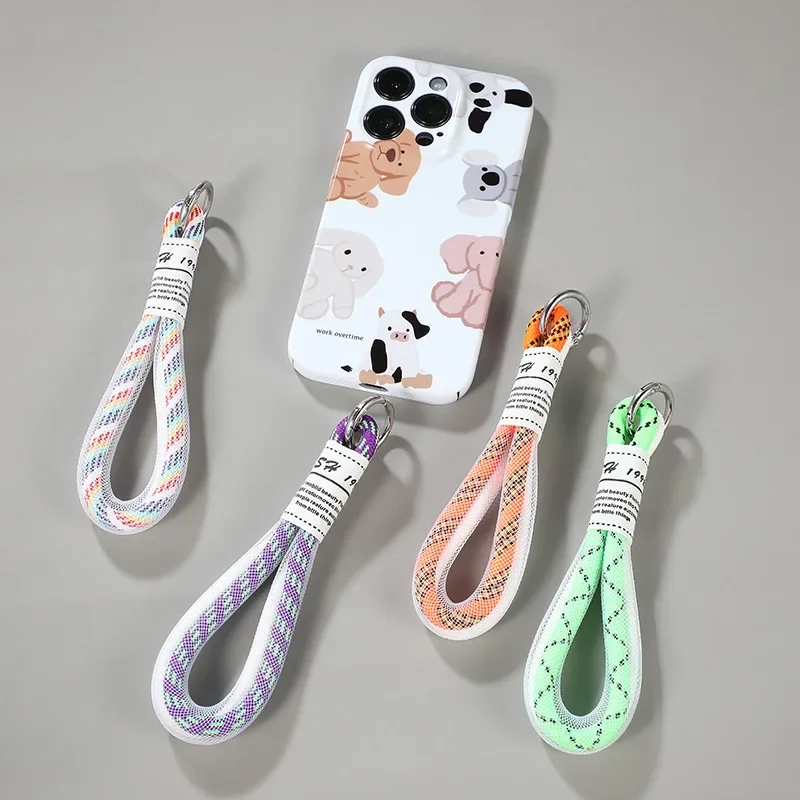 New Personality High Appearance Level Mobile Phone Lanyard Suitable for Braided Mobile Phone Key Chain Pendant Wholesale