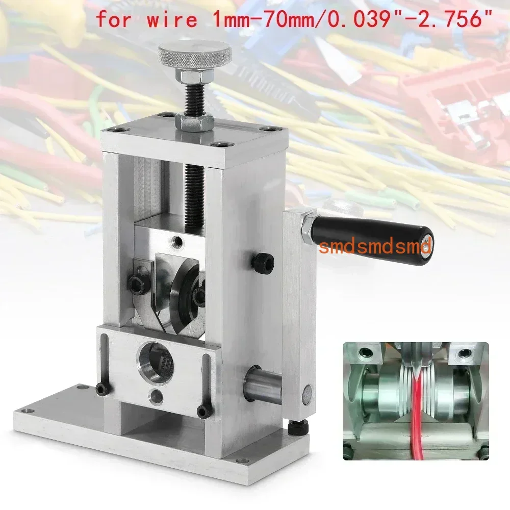 Manual Wire Stripping Machine House Hold Mini Scrap Cable Machine with Hand Crank for Stripping Scrap Copper Wire