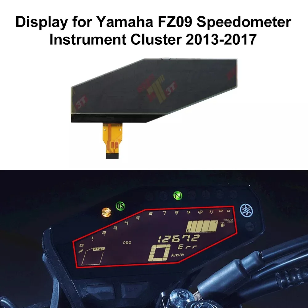 

Negative Display for Yamaha MT09 MT-09 FZ09 FZ-09 Speedometer Instrument Cluster