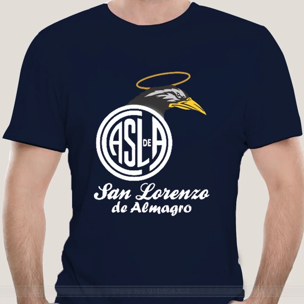 Club Atletico San Lorenzo de Almagro Argentina Camiseta T shirt Remera Cuervos Short Sleeve t-shirt