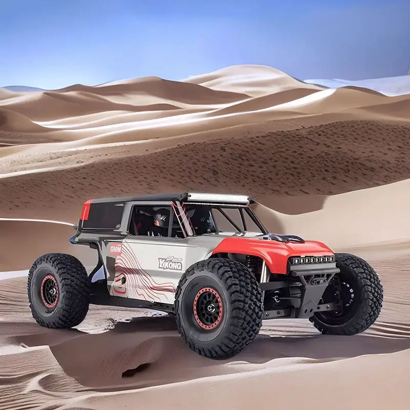 

YK Rc Desert Buggy Yk4073 Tb7 1/7 Scale Four Wheel Drive Electric Off Road Model Car 8 Shock Absorbers Three Differentials