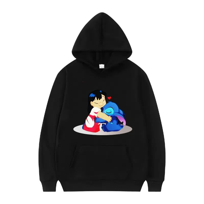 Disney point modèle femme mode sport ample noir printemps polaire hauts vêtements pulls dames pas cher sweats à capuche hommes sweats