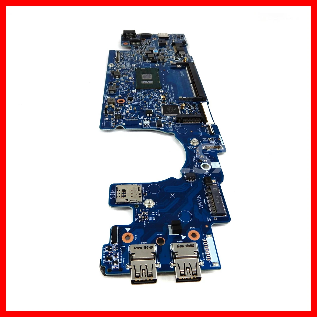 Imagem -06 - Notebook Mainboard para Dell Latitude 3380 Placa-mãe Portátil Cpu Cn066frk 063jcx I36006u I57200u 100 Testado ok