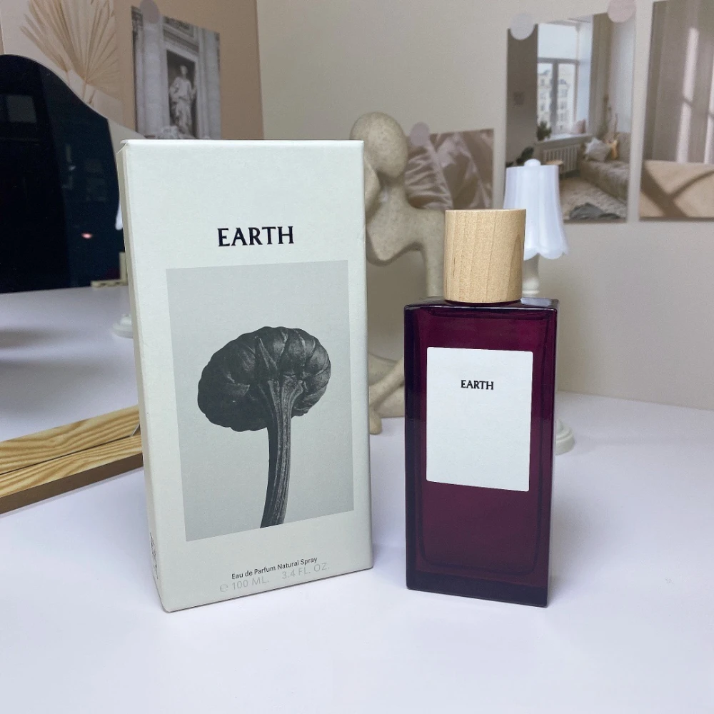 100ml Brand L Perfume OOI SOLO AURA AGUA EARTH ESENCIA AIRE for Man Women Light Fragrance Strong Fragrance