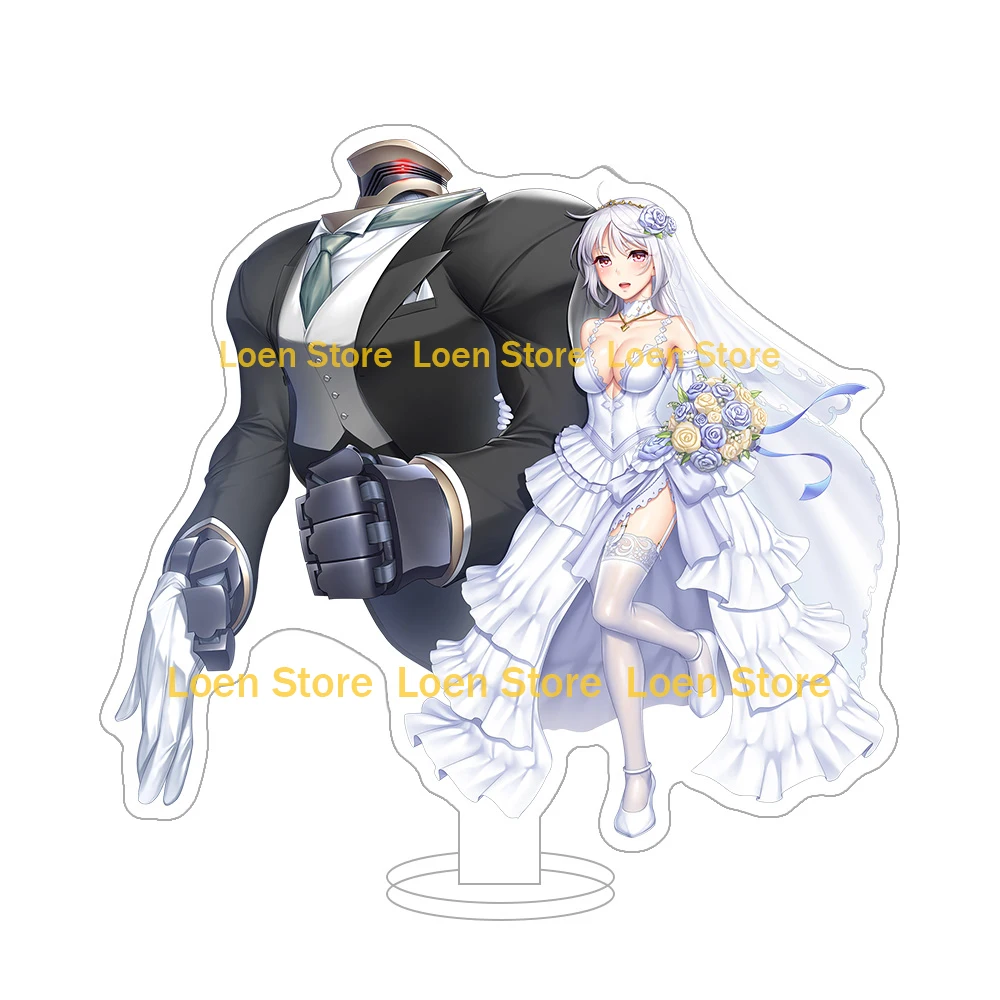 Taimanin Anna & Phantasma Shinonome Yahiro Lilinoe Koukawa Asuka Kamimura Maika Yatsu Murasaki حامل أكريليك مكتب هدية مزخرفة