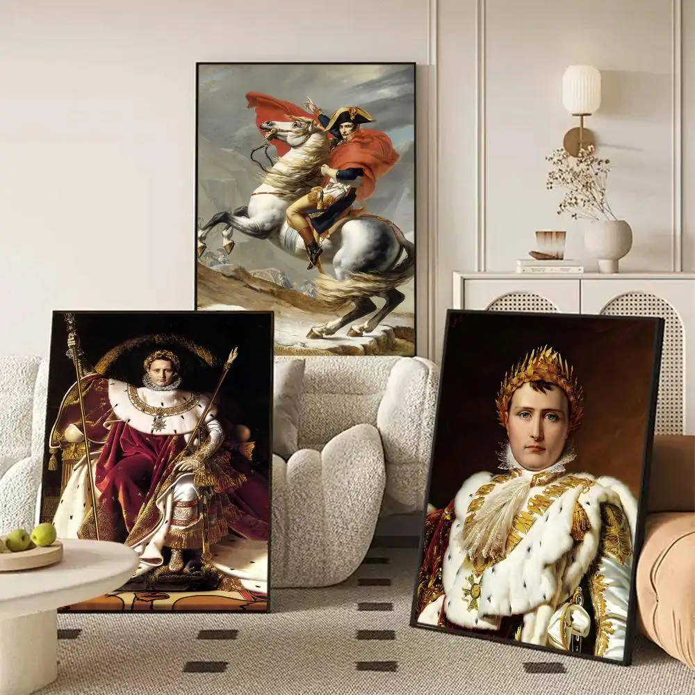 Classic Napoleon Bonaparte Poster Perfect Sticker Self Adhesive Wall Art Designed for Home Office Dining Spaces