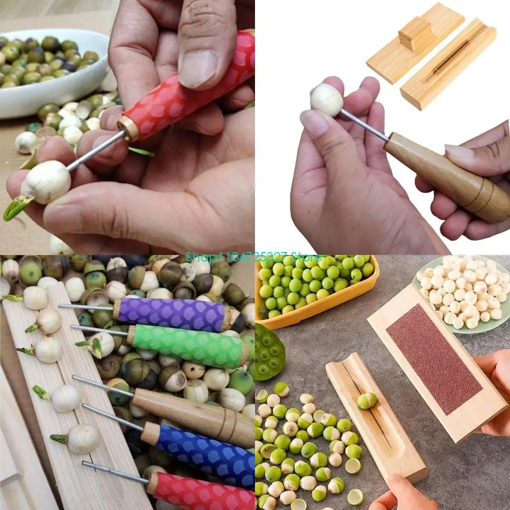 D8KF Nut Shell Opener With Ergonomic Grip For Chestnuts And Walnuts Kitchen Gadget