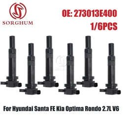 SORGHUM Ignition Coil 27301-3E400 273013E400 For Hyundai Santa FE Kia Optima Rondo 2.7L V6 2007-2010 UF-558 UF558 27301-3E410