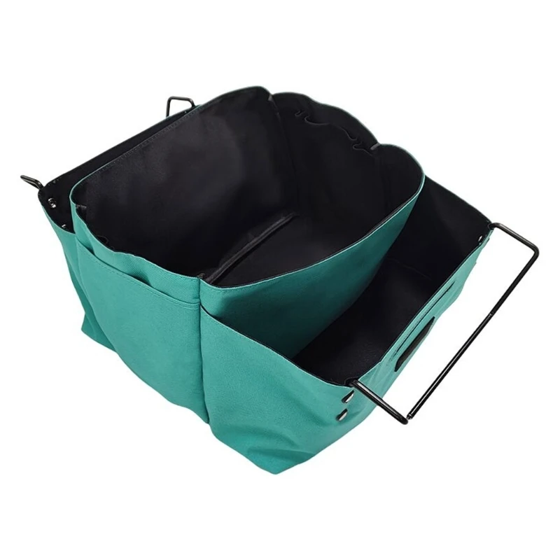 Folding Ladder Tool Bag Storage Bag Extension Ladder Hanging Bag Hand Tool Portable Organizers Pouch for Frame Ladder