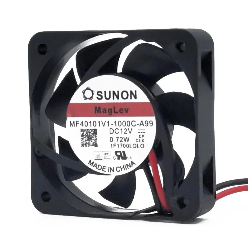 New CPU Fan for SUNON MF40101V1-1000C-A99 4010 12V 0.72W Silent Cooling Fan