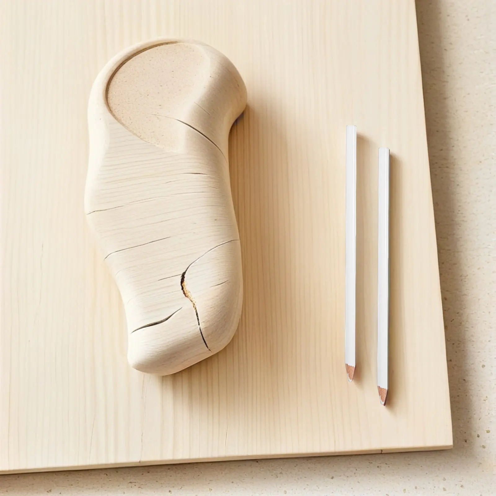 20 Marcadores de Tela Blancos para Quilting, Lápices de Costura para Manualidades, Proyectos de Bricolaje de Precisión en Vidrio, Cerámica y Telas Oscuras