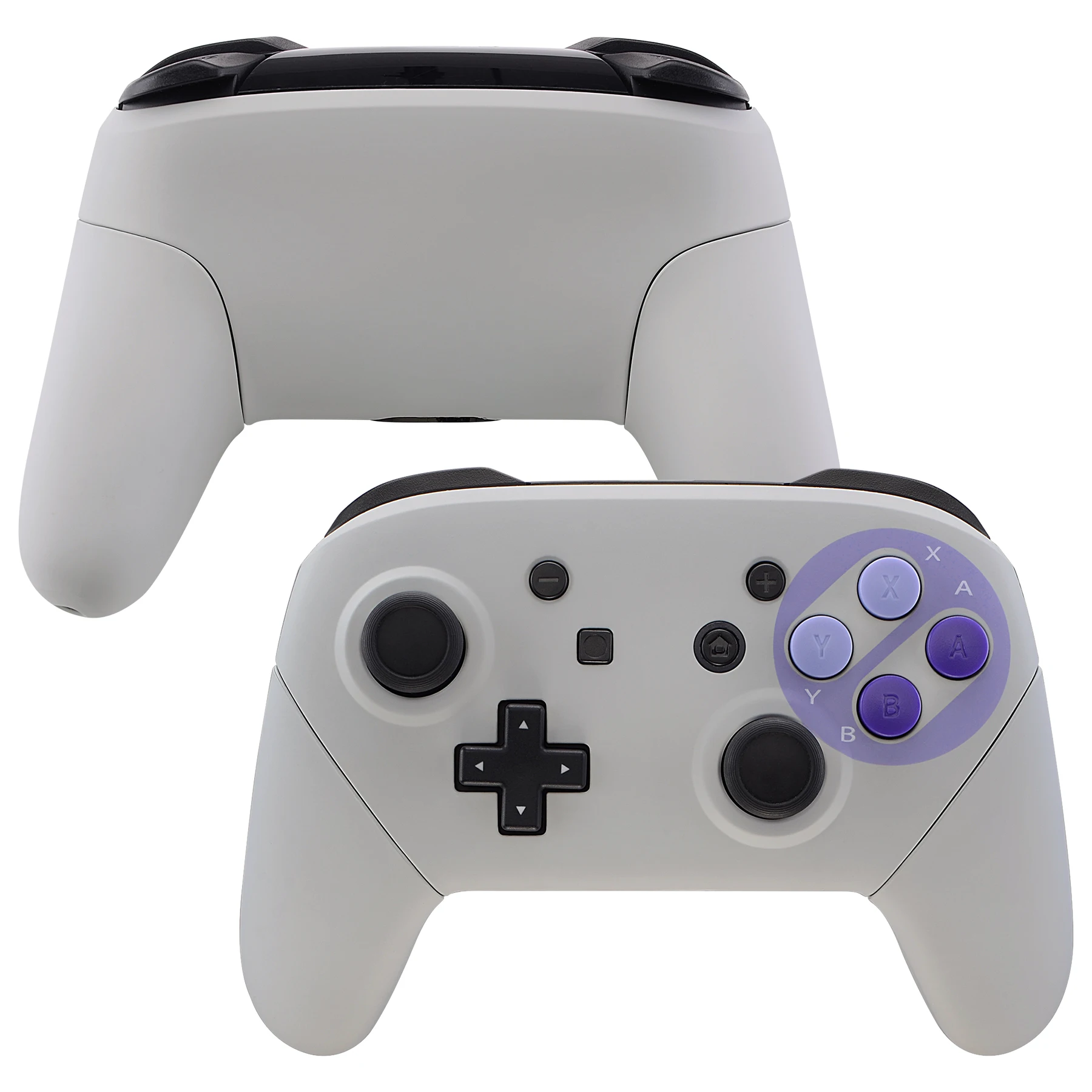 eXtremeRate Obudowa Tylna Płyta Maskująca z Uchwytami Zamiennik do Kontrolera Nintendo Switch Pro — zdjęcie produktu 5