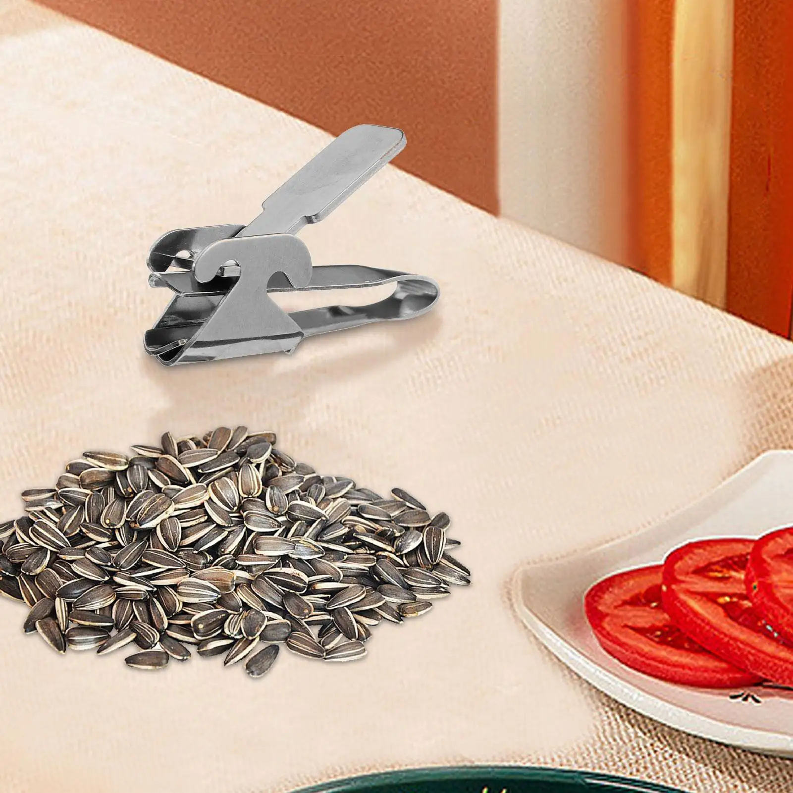 Sunflower Sheller Home Use Nutcrackers Sunflower Peeling Tool Pistachio Sheller Tool Peanut Peeler Clips Melon Seed Pliers