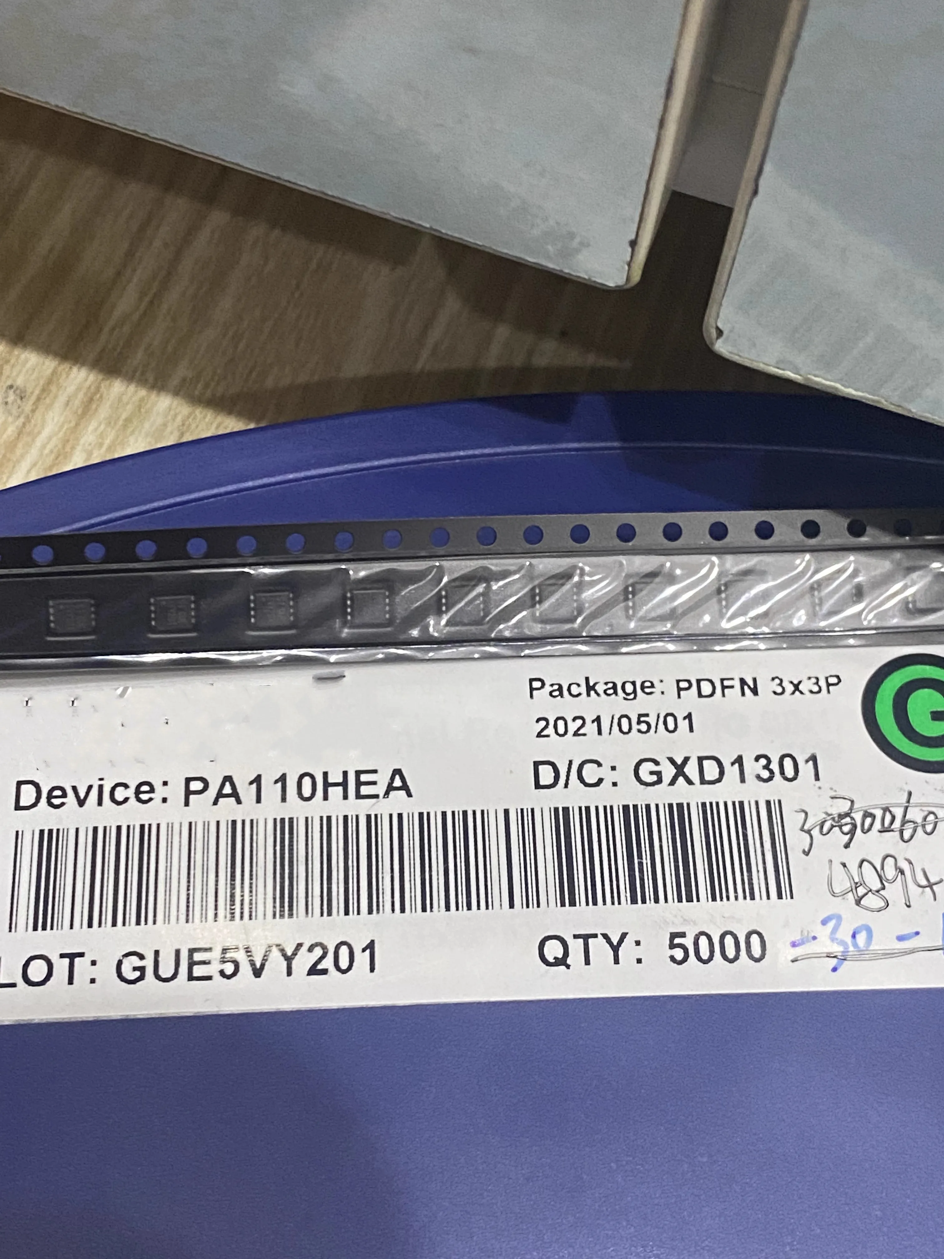 

10 шт. Совершенно новый оригинальный PA110HEA DFN3x3