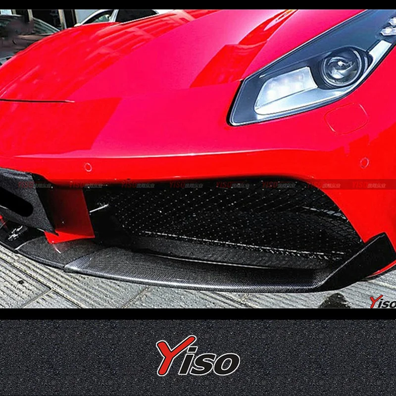 Suitable for 488 Modified Capristo set with dry carbon fiber front lip front shovel and front chin