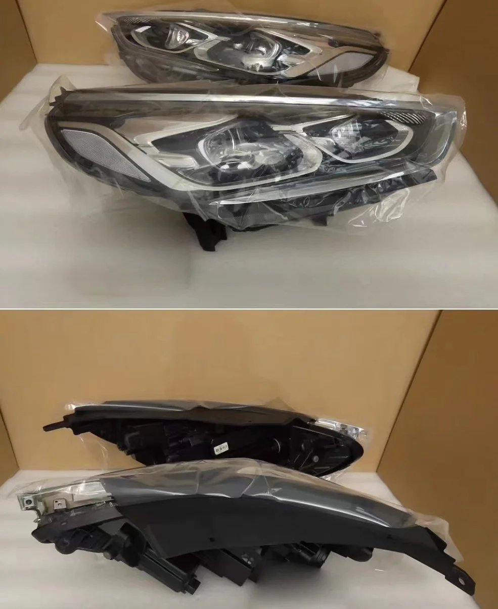 1pcs car bumper headlamp For Hyundai sonata headlight 9th 2018~2020y head lamp for Hyundai Sonata fog lamp