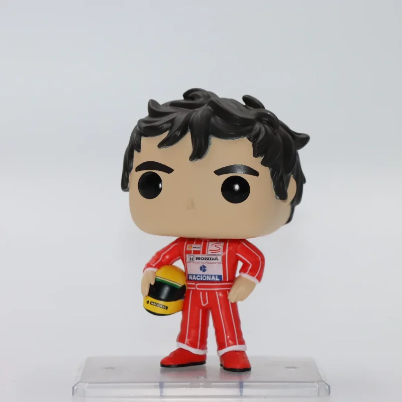 Funko Pop! Racing: Ayrton Senna – Figura De Vinilo Coleccionable 9.5 Cm, Regalo Ideal Para Fans De McLaren Y La Fórmula 1