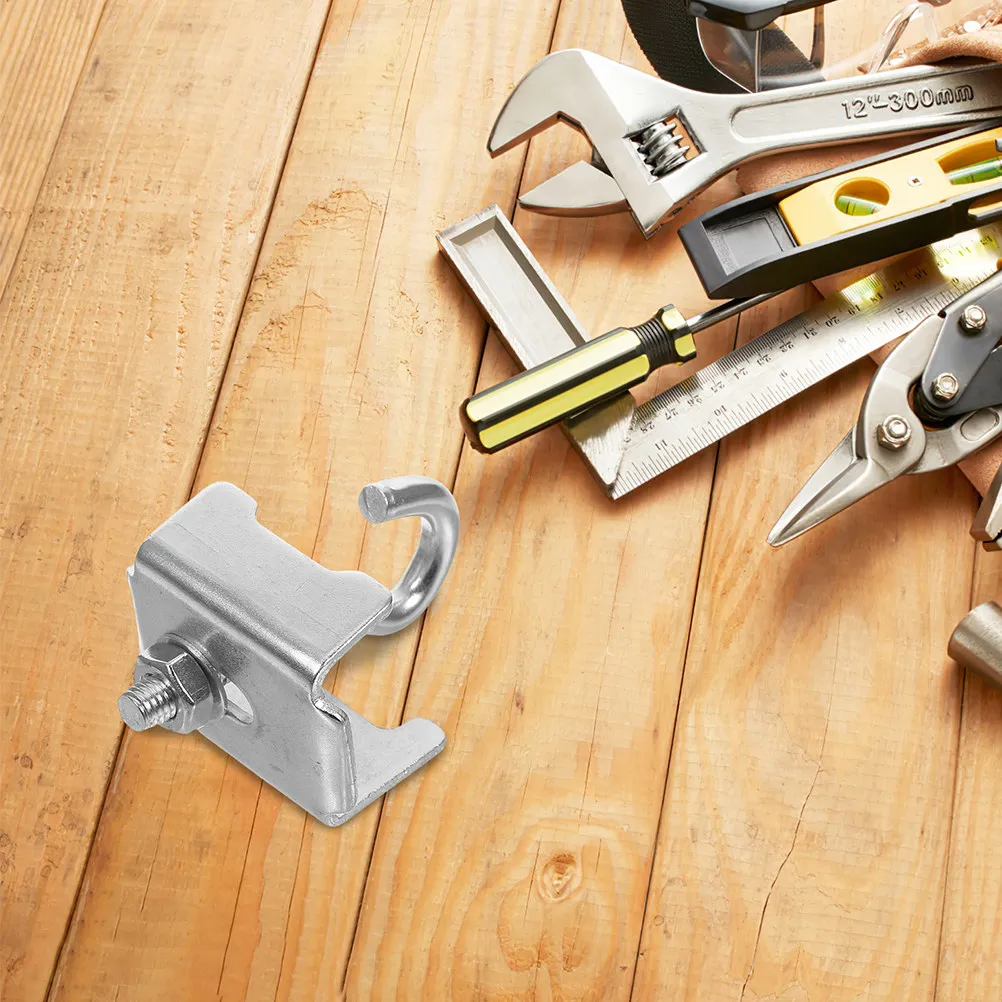 6Pcs Metal Heavy Duty Storage Rack Metal Shelf Bracket Clamps Supports Warehouse Garage Workshop Industrial Shelving