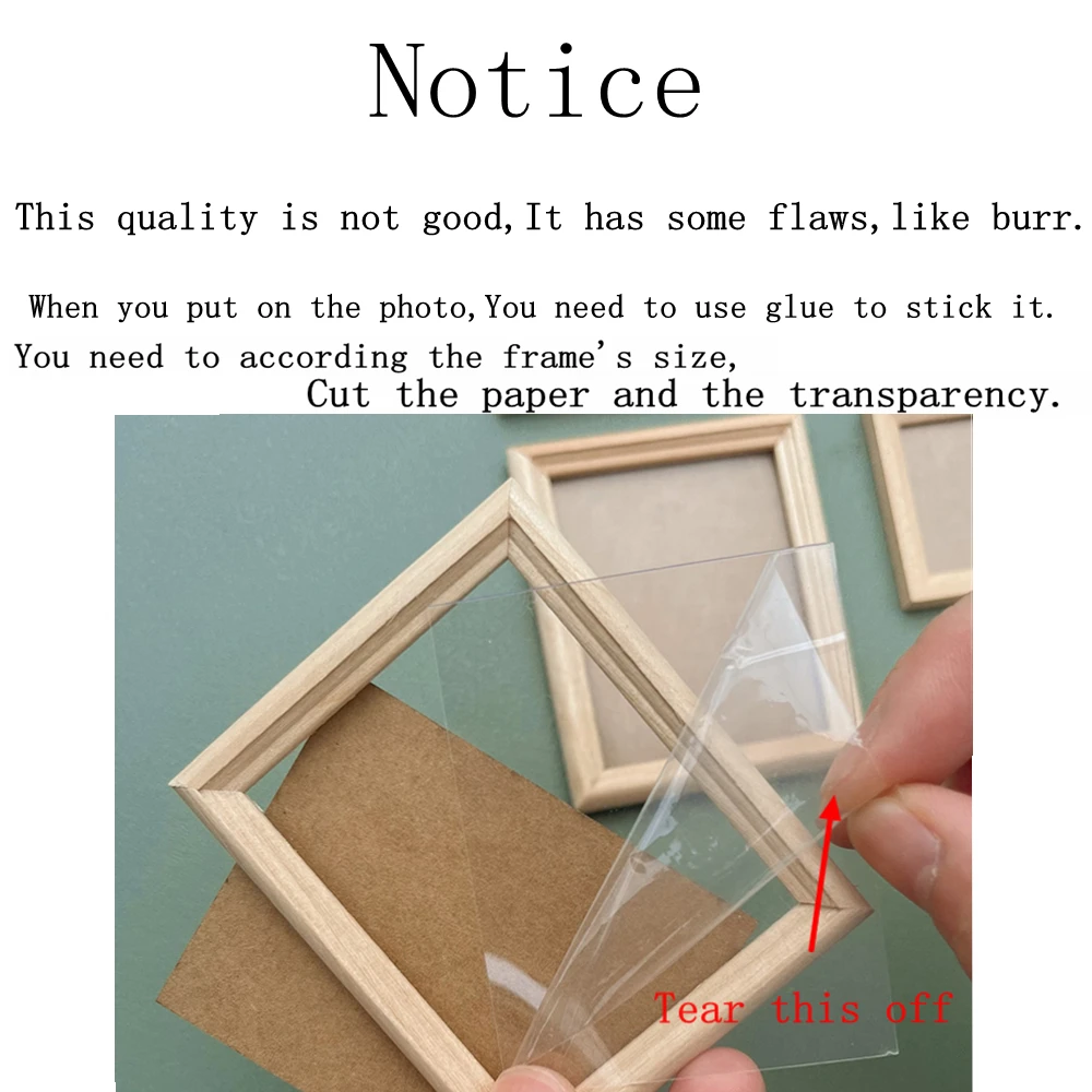 กรอบรูปจิ๋วสำหรับตุ๊กตา Blythe bjd ขนาด 1/6 1/8 1/10 1/12 อุปกรณ์เสริมตุ๊กตา ของเล่น DIY สำหรับบ้านตุ๊กตา