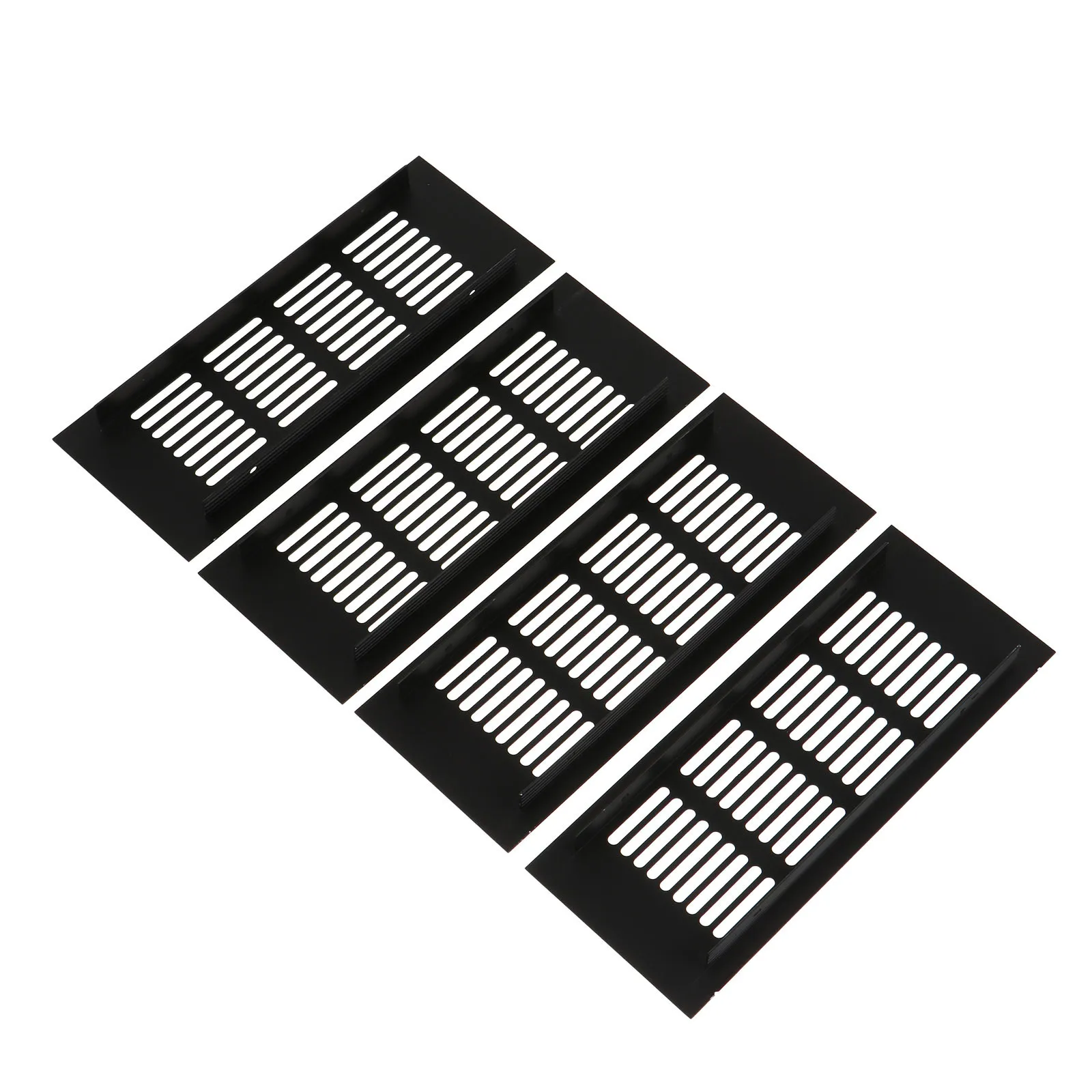 

Комплект из 4 металлических вентиляционных решеток для закрытых пространств: защита от влаги, запаха, жары, дождя и ветра для мебели