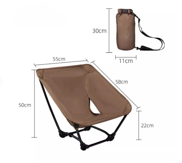 hiking-camping-chair-lightweight-ground-chair-ultra-lightweight-outdoor-folding-four-legged-chair