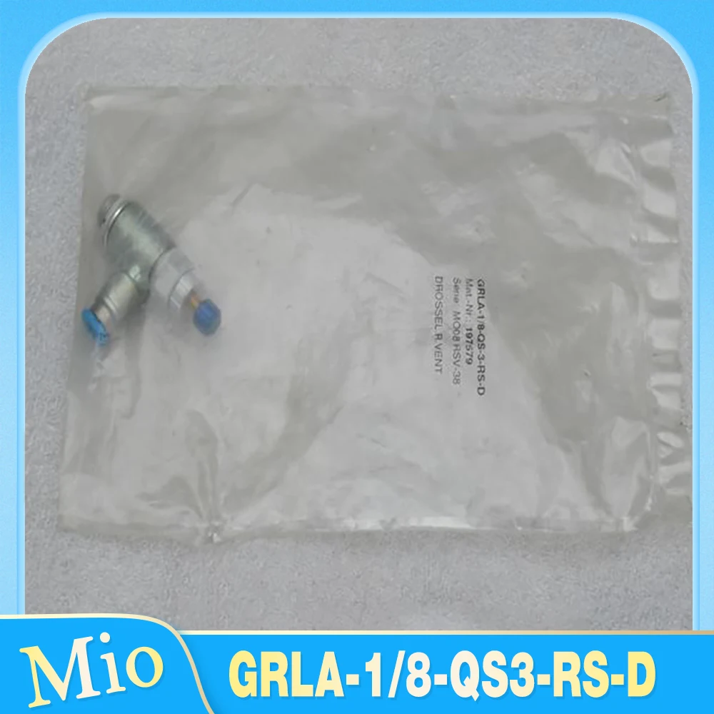 

For FESTO throttle valve GRLA-1/8-QS3-RS-D 197579