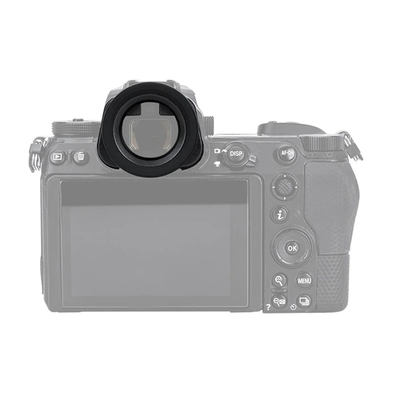 シリコンアイカップ Fornikon Z7II、Z7、Z6III、Z6II、Z6、Z5 快適なビューファインダー接眼レンズ Nikon DK-29-VVNB の交換品