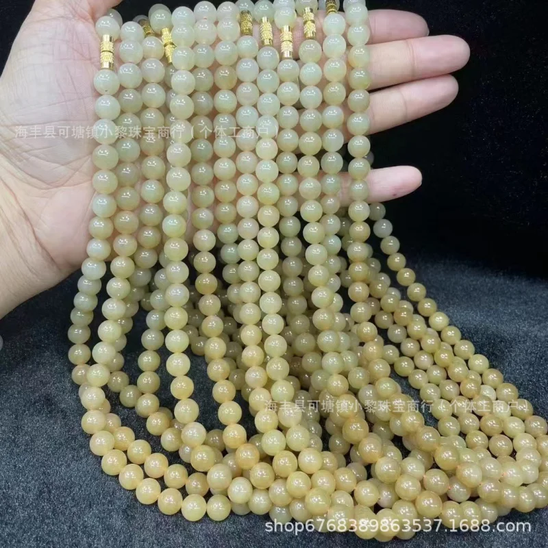 

Материал цепочки богини из нефрита Hetian с сахарным градиентом, нежная гладкая ножка