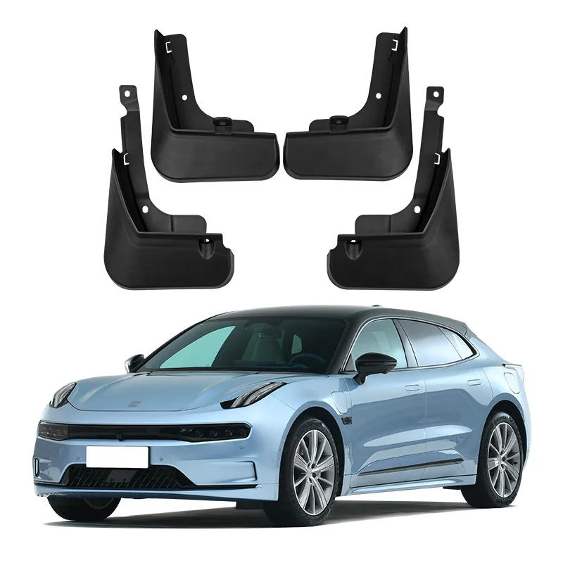 

Для ZEEKR 001 2024 2025 2026: Брызговики, защита от грязи, передние и задние автомобильные чехлы-накладки, аксессуары для защиты автомобиля