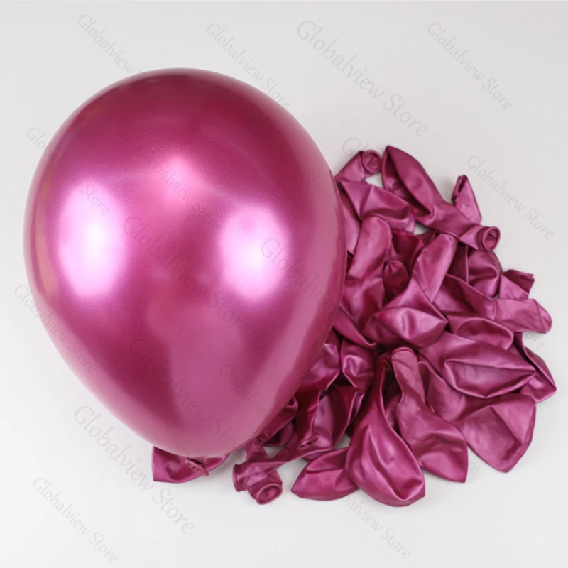 20 Stück 12/10/5 Zoll rote Latexballons Hochzeit Party Pink Rote Ballons für Geburtstag Babyparty Neujahr Weihnachten Helium Luftglobos – Detail 12