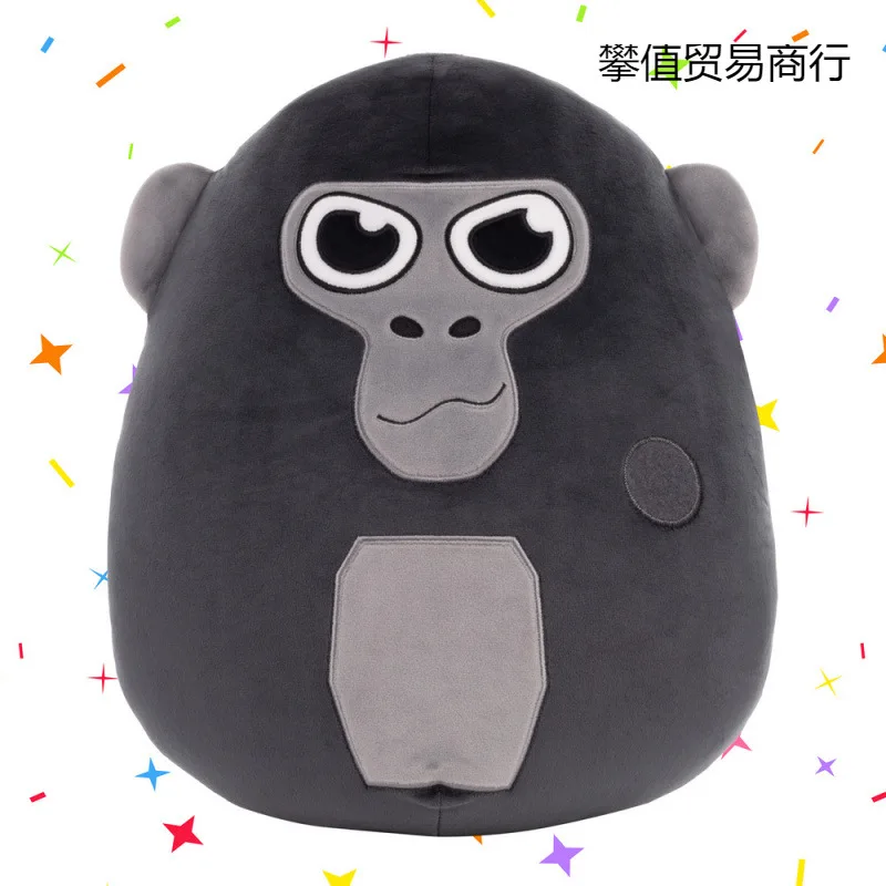 ゴリラタグ モンキーぬいぐるみ 2025年新作 ぬいぐるみ人形 可愛いVRゲームキャラクターぬいぐるみ ソフトぬいぐるみ 動物 ファン向け