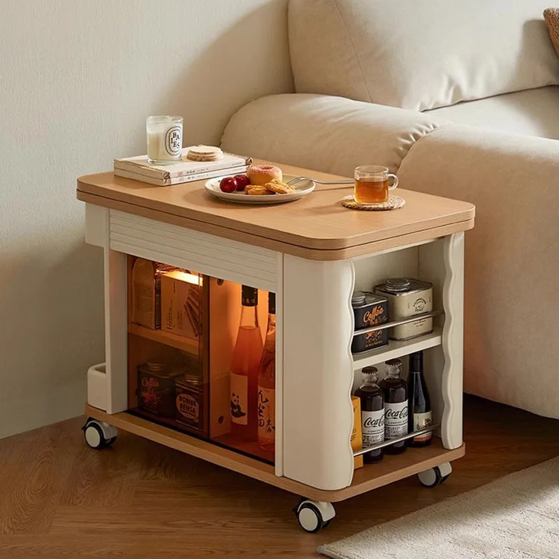 Folding Living Room Coffee Table Storage Bedroom Modern Luxury Coffee Table Minimalist Design Muebles Para El Hogar Furniture