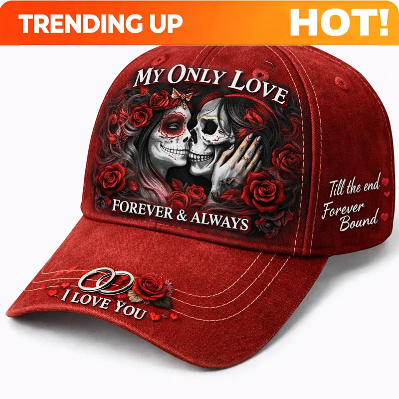 Customization Adjustable Unisex Romantic Balloon-Design Baseball Cap With Button Closure - Hand Washable Cute For Men &, Balloon