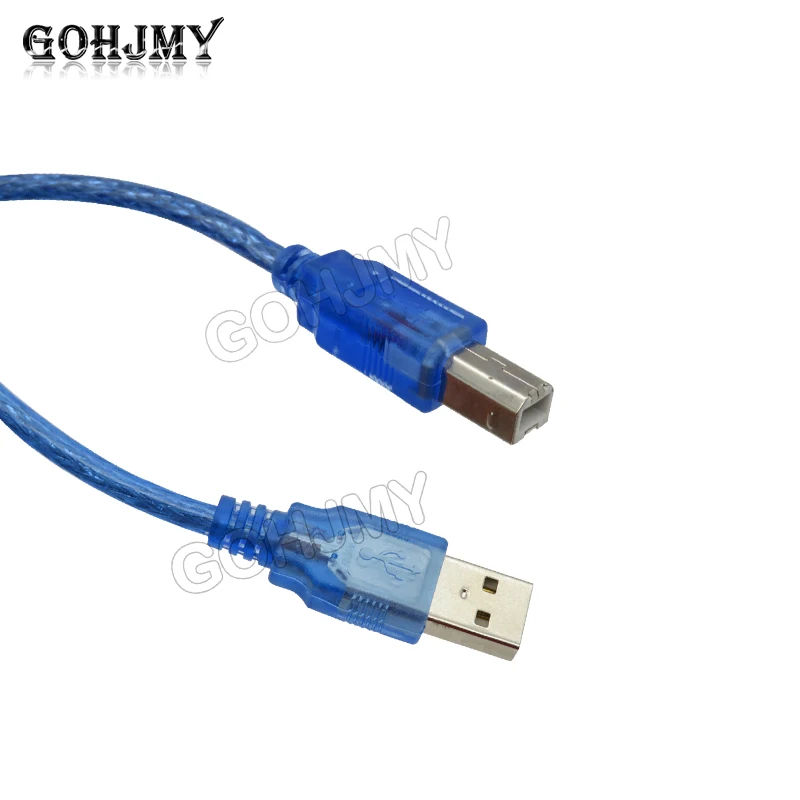 30cm USB Cable for Uno r3/Nano/MEGA 2560/Leonardo/Pro micro/DUE Blue High Quality A type USB/Mini USB/Micro USB 0.3m