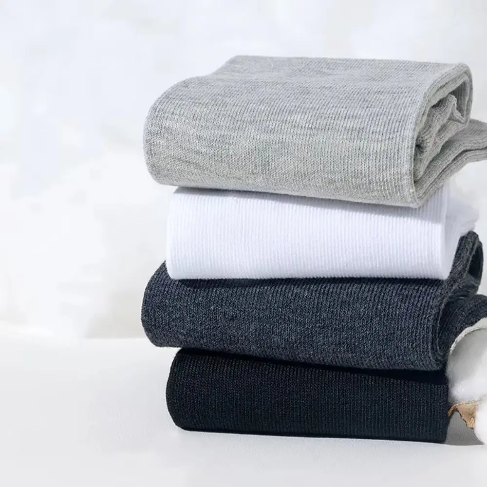 Comfortable Cotton Five Finger Socks Breathable Antibacterial Split Toe Socks Sweat-absorbing Sports Socks Men