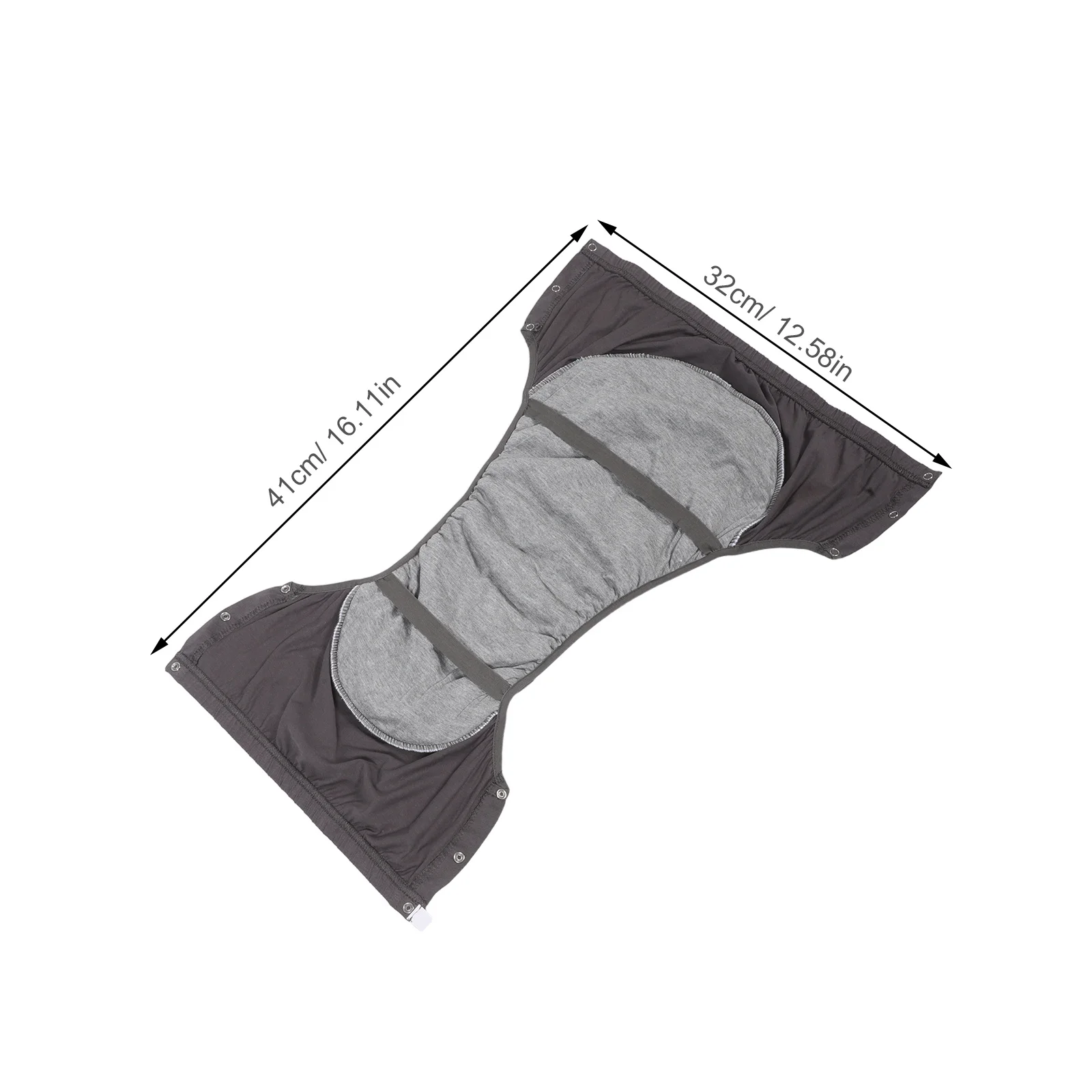 성인용 방수 속옷 세탁 가능한 면 요실금 팬츠 노인용 재사용 가능한 풀온 기저귀 남녀 공용
