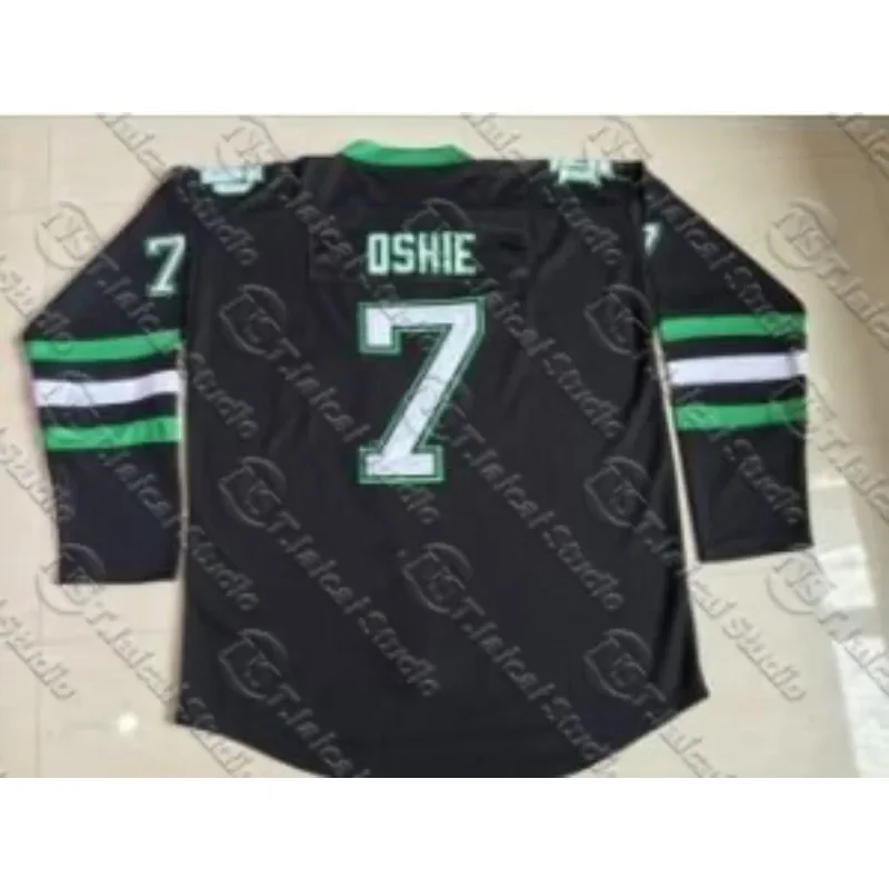 خمر داكوتا الشمالية القتال سيوكس هوكي الفانيلة 9 جوناثان تويز باريس جامعة NCAA التطريز مخيط الفانيلة موتو #3