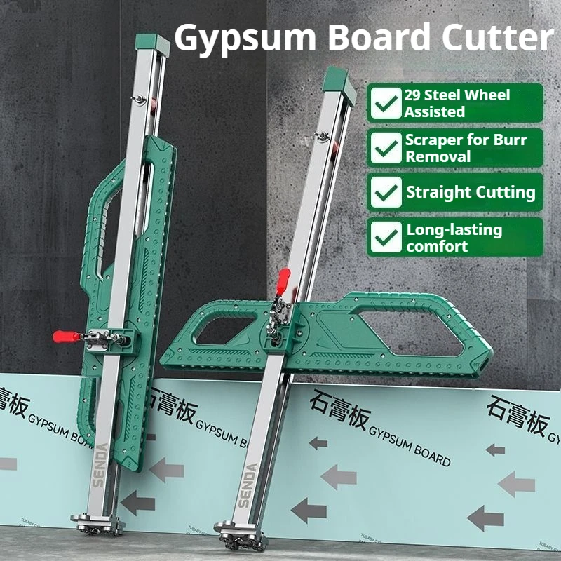 Convenient Gypsum Board Cutter Portable Durable Labor-saving Drywall Cutter Sharp Aluminum Alloy Handheld Construction Tools