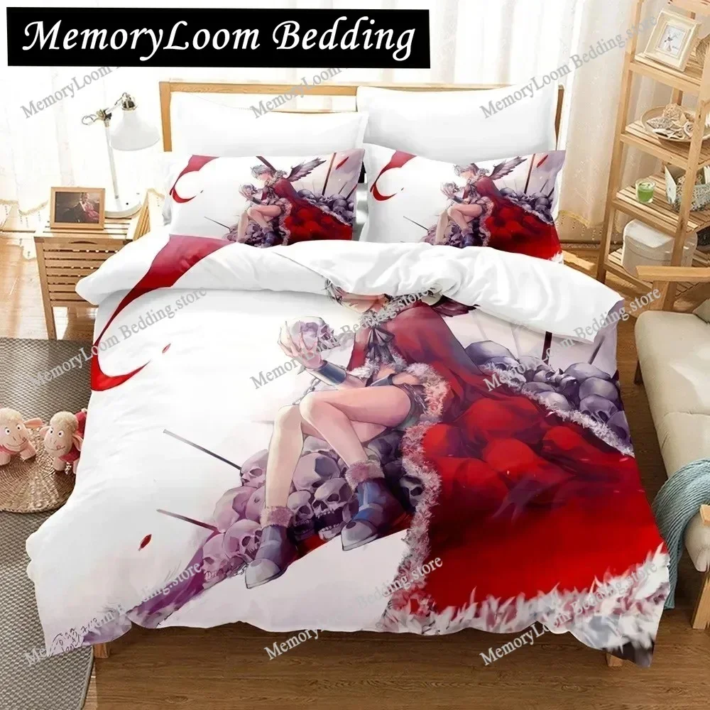 Hunter X Hunter 3D Bedding Set Japanese Anime Twin Queen King Quilt Cover Pillowcases Polyester For Kids  Cover Sets